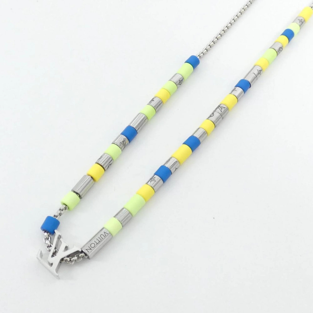 LOUIS VUITTON Green Necklace - Picture 3 of 5